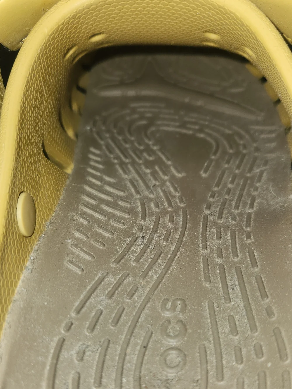 CROCS Adult Clog in Mustard Yellow M9/W11.5